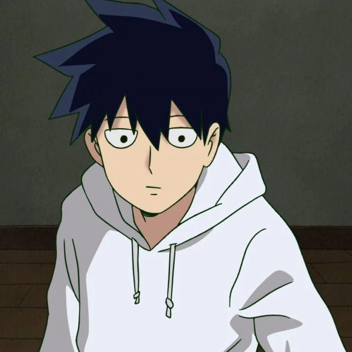 Uma imagem comum do personagem